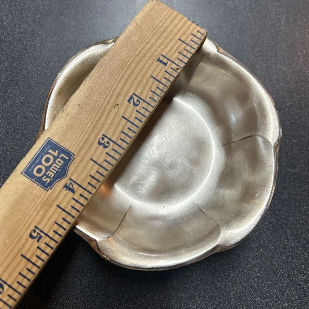 70s WMF‎ Germany IKORA Silver Plated Footed Dish, 5